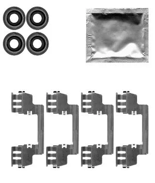 Accessory Kit, disc brake pad (K0371)