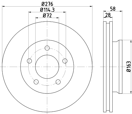 Brake Disc (54300)