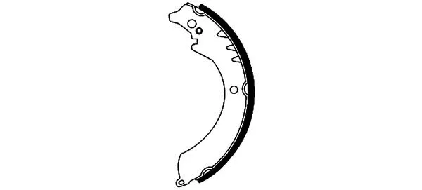 Brake Shoe Set (H8915)