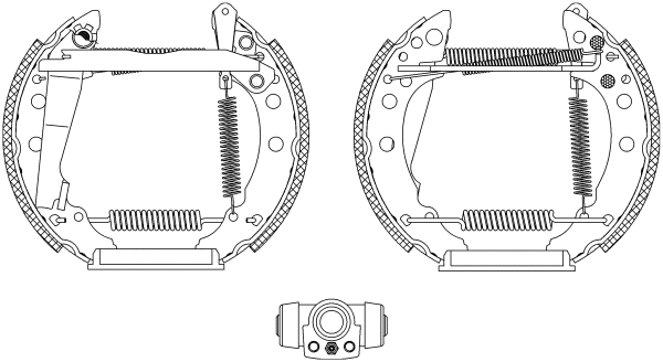 Brake Shoe Set (R0245)