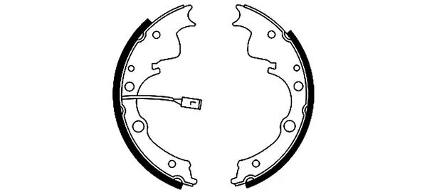 Brake Shoe Set (H9180)