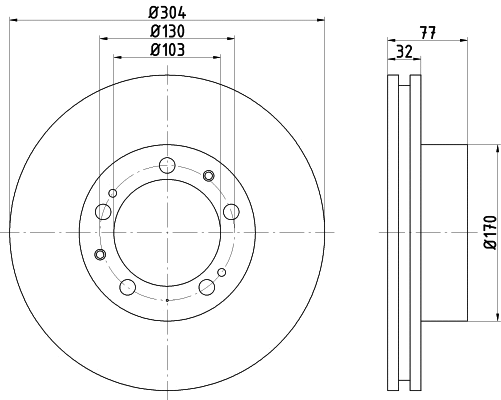 Brake Disc (52614)