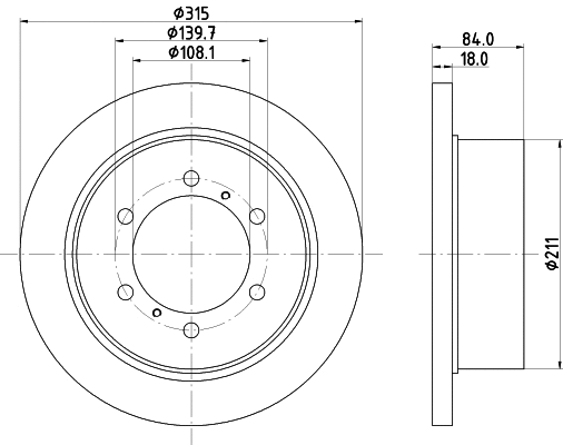 Brake Disc (50238)