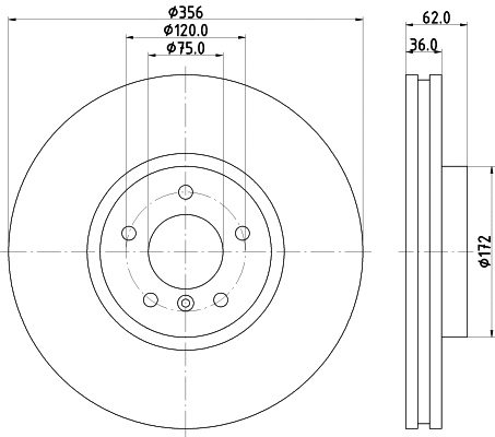 Brake Disc (54462)