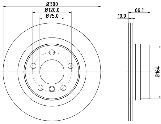 Brake Disc (55572)