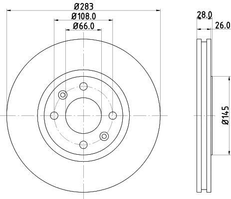 Brake Disc (52518)