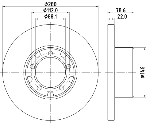 Brake Disc (52134)