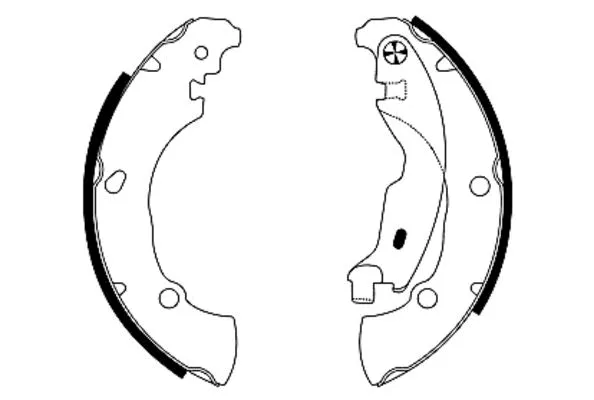 Brake Shoe Set (H9085)