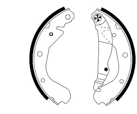 Brake Shoe Set (H8085)