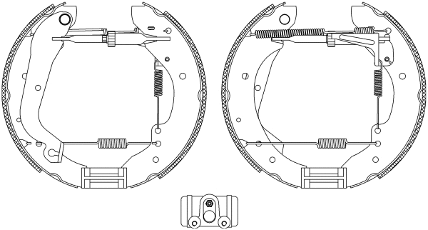 Brake Shoe Set (R0660)