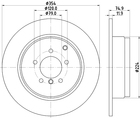 Brake Disc (54741)