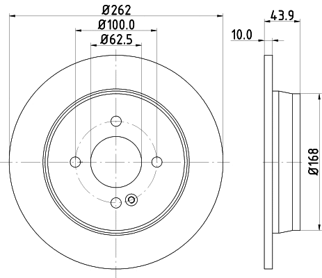 Brake Disc (55422)
