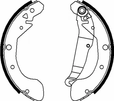 Brake Shoe Set (H1724)