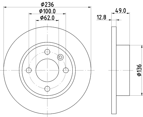 Brake Disc (50230)