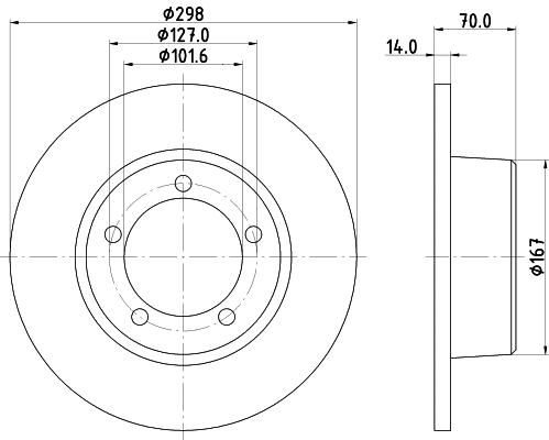 Brake Disc (52903)