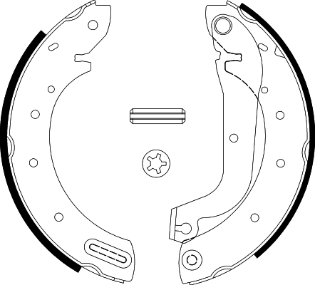 Brake Shoe Set (H1066)