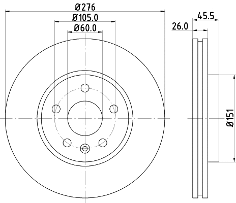 Brake Disc (54989)