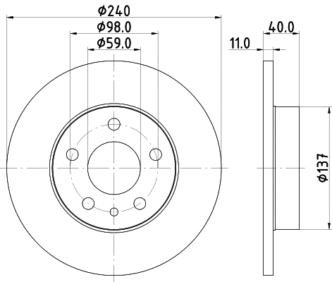 Brake Disc (50125)