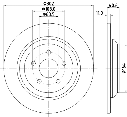 Brake Disc (55924)
