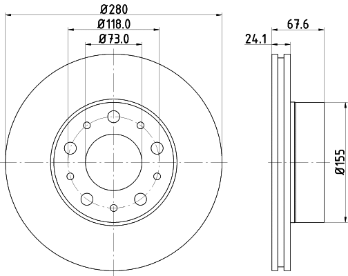 Brake Disc (55751)