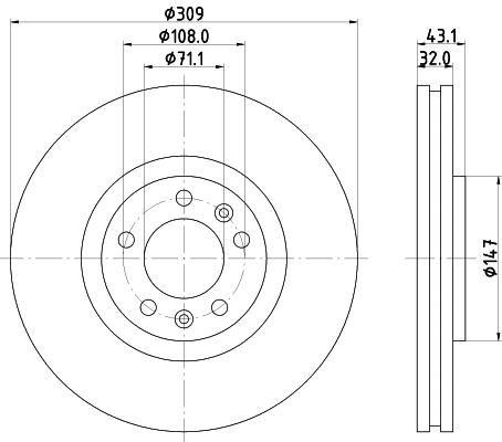 Brake Disc (50368)