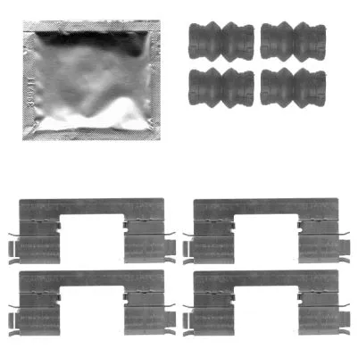 Accessory Kit, disc brake pad (K0197)
