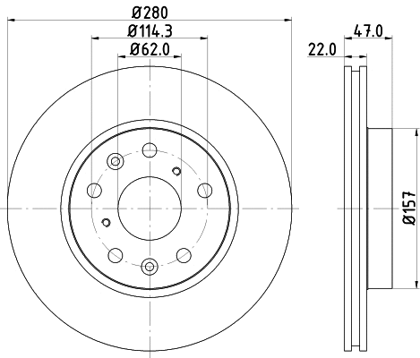 Brake Disc (54566)