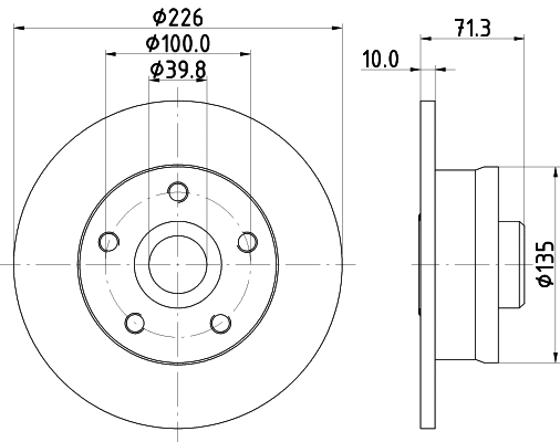 Brake Disc (54538)