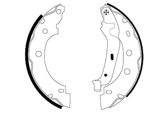 Brake Shoe Set (H9325)