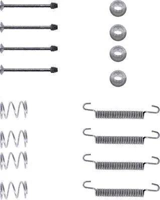 Accessory Kit, parking brake shoes (X0161)