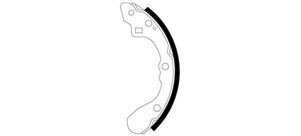 Brake Shoe Set (H8180)