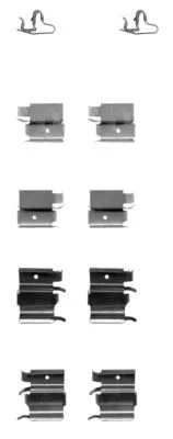 Accessory Kit, disc brake pad (K0267)