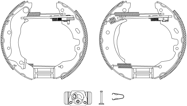 Brake Shoe Set (R0555)