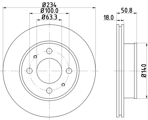 Brake Disc (54468)