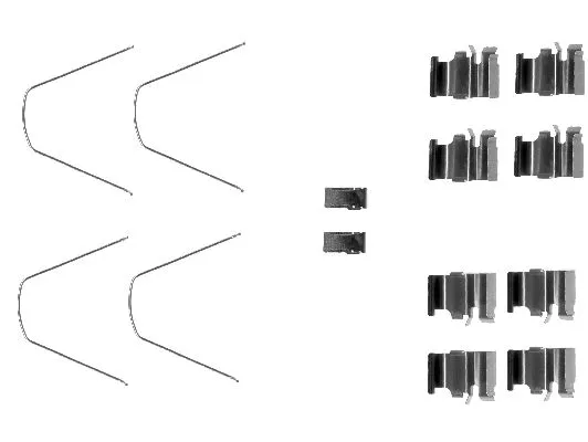 Accessory Kit, disc brake pad (K0163)