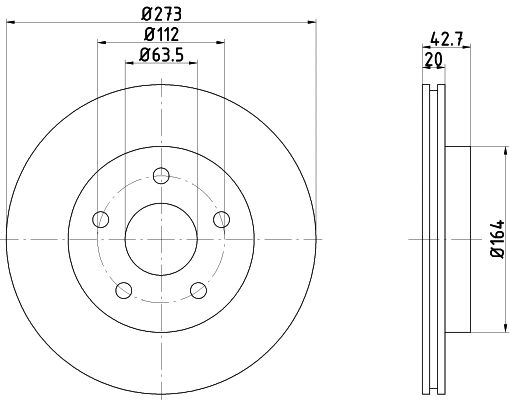 Brake Disc (51028)