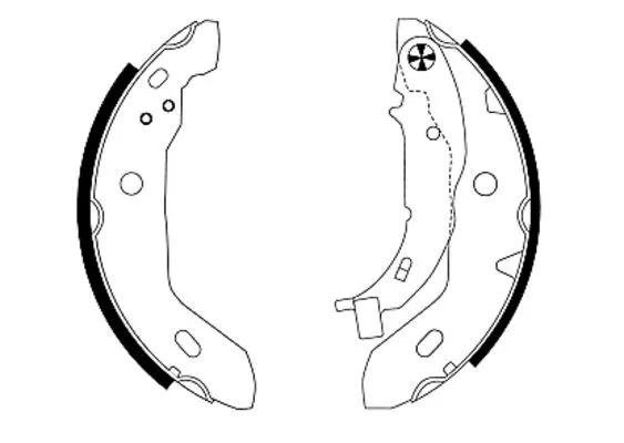 Brake Shoe Set (H9330)