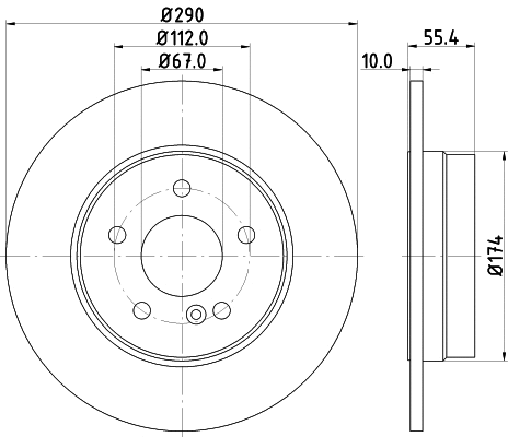 Brake Disc (52139)