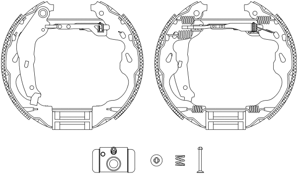 Brake Shoe Set (R1240)