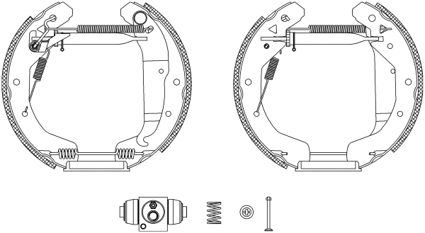 Brake Shoe Set (R1295)