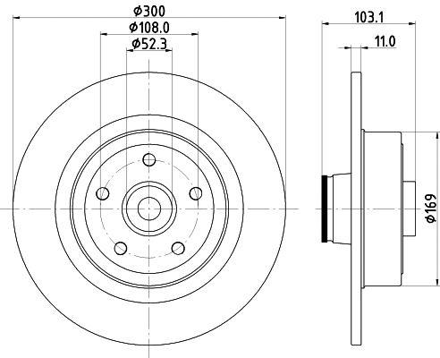 Brake Disc (55396)