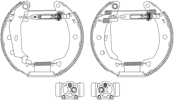 Brake Shoe Set (R1305)