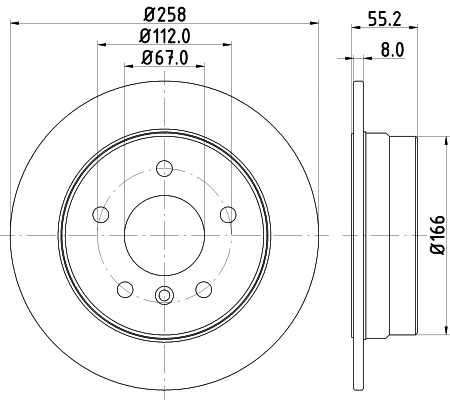 Brake Disc (50274)