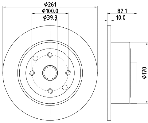 Brake Disc (52407)