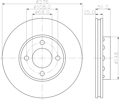 Brake Disc (53956)