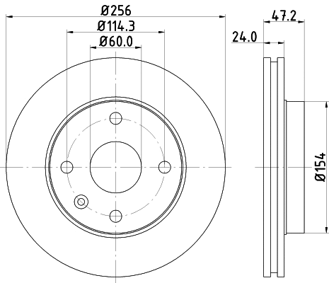 Brake Disc (54335)