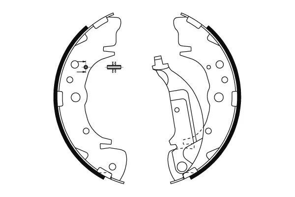 Brake Shoe Set (H1704)