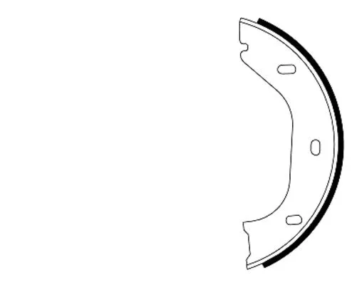 Brake Shoe Set, parking brake (H1152)