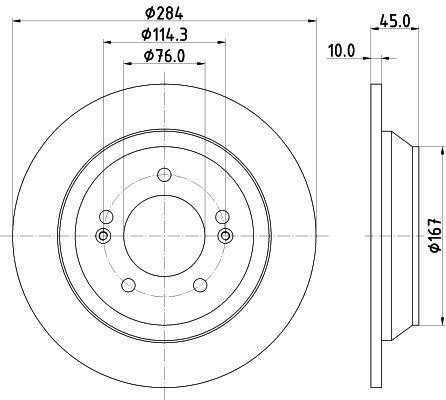 Brake Disc (55678)