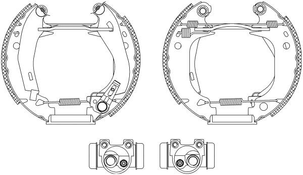 Brake Shoe Set (R0405)